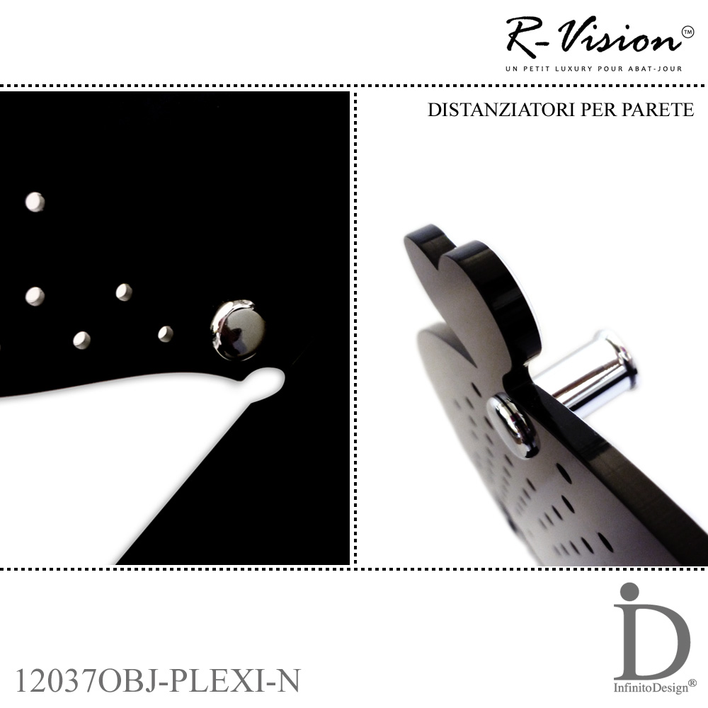R-Vision Lampade Multiuso - Design Nero - immagine 2