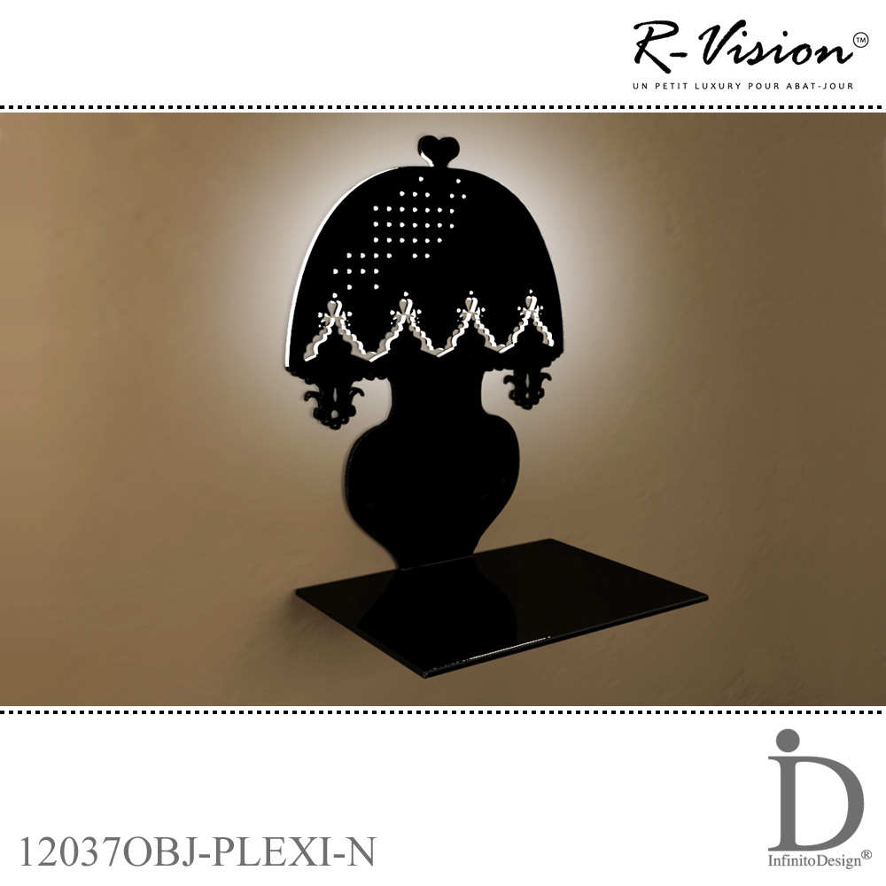 R-Vision Lampade Multiuso - Design Nero - immagine 4