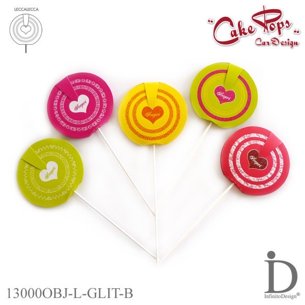 Lecca-Lecca con Bastoncino {Glitter}