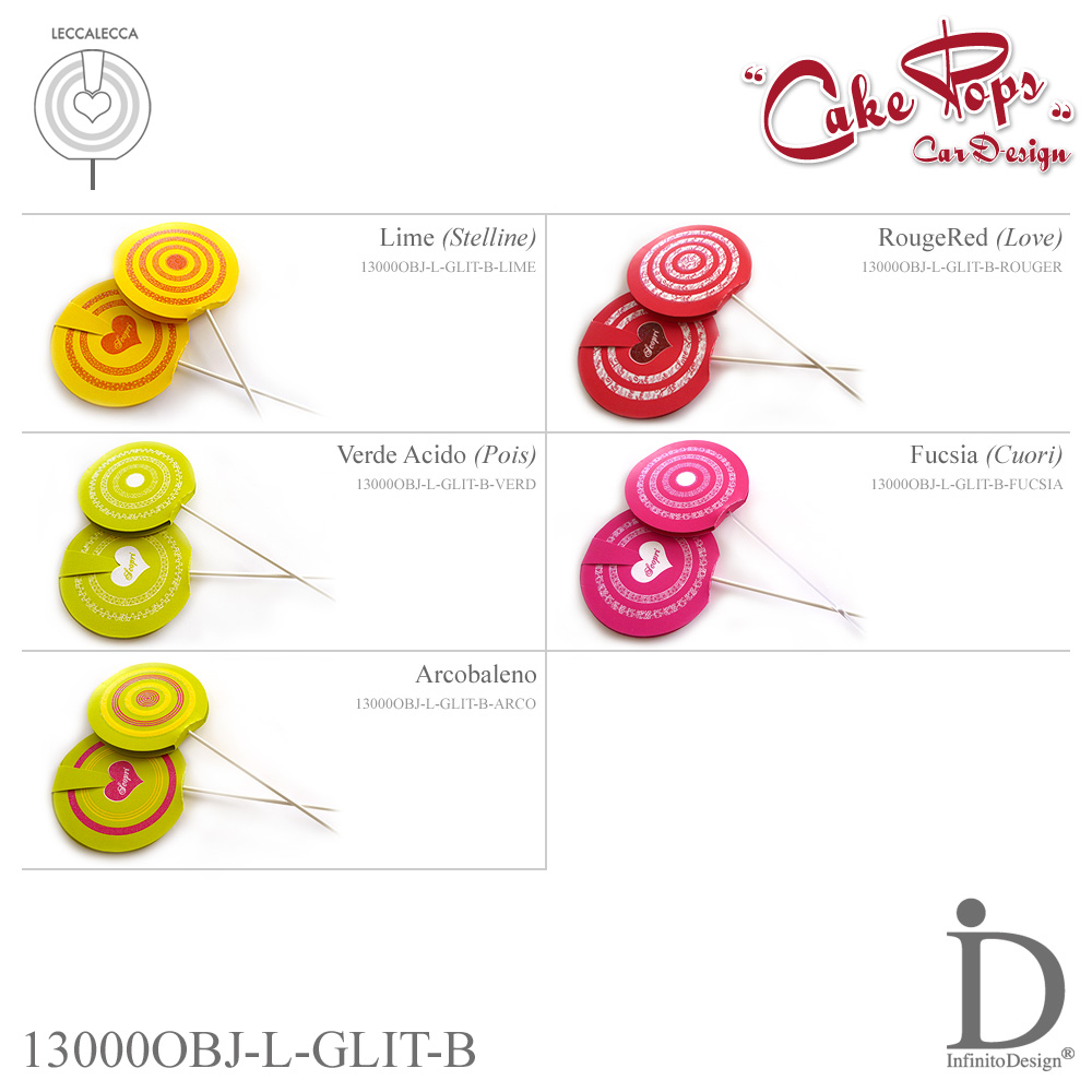 Lecca-Lecca con Bastoncino {Glitter} - immagine 5