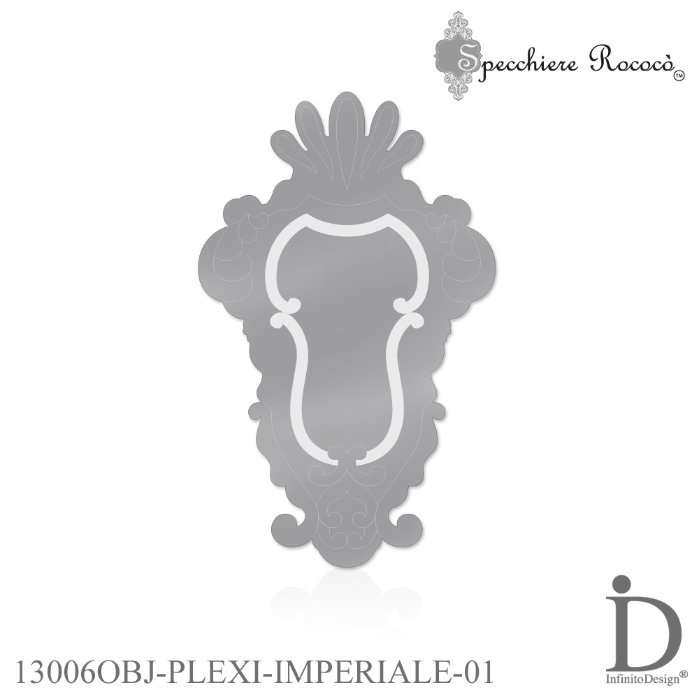 Specchiere Rococò - Imperiale Argento