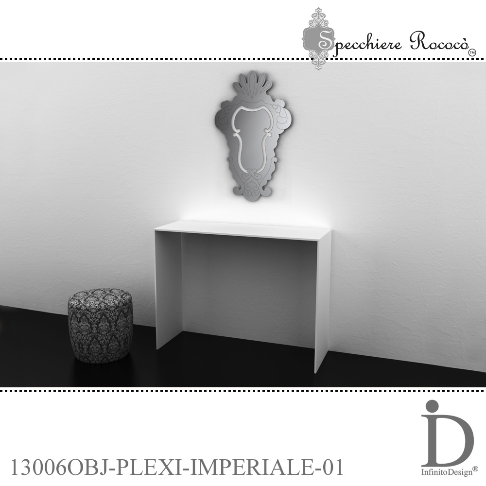 Specchiere Rococò - Imperiale Argento - immagine 4