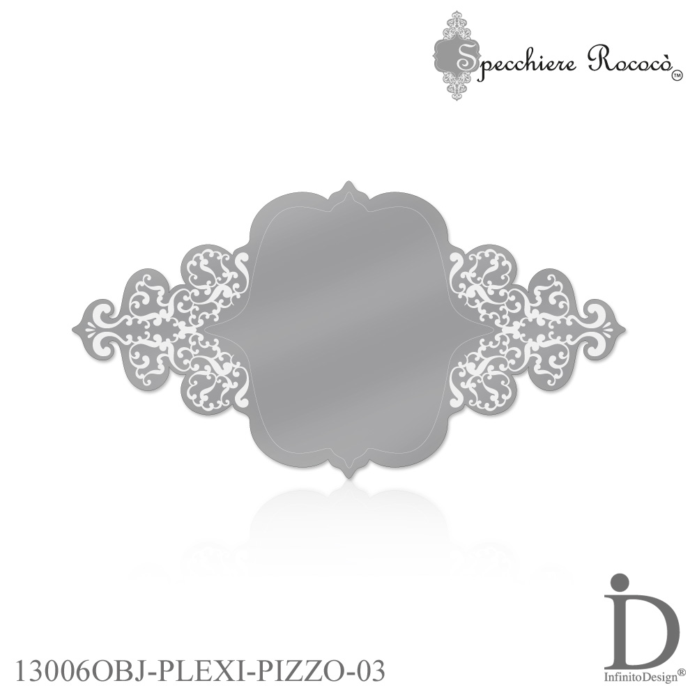 Specchiere Rococò - Pizzo Argento