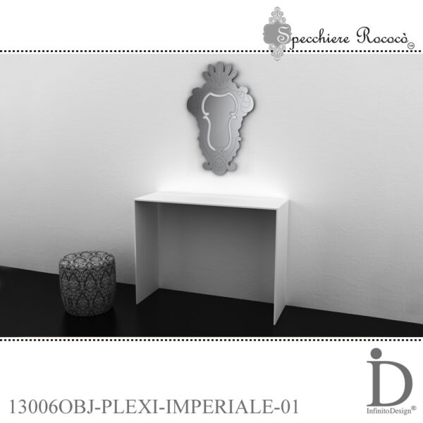 Specchiere Rococò - Imperiale Argento - immagine 4
