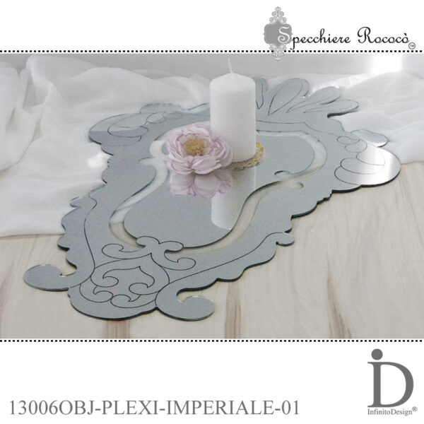 Specchiere Rococò - Imperiale Argento - immagine 2