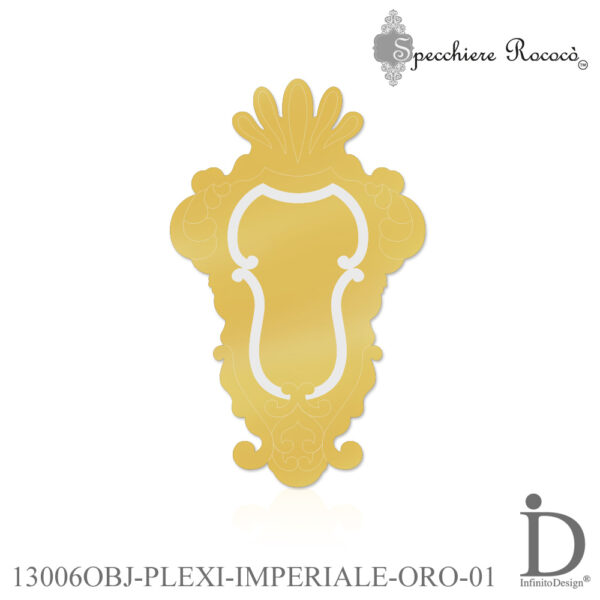 Specchiere Rococò - Imperiale Oro