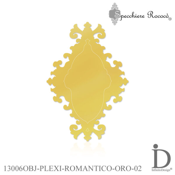 Specchiere Rococò - Romantico Oro