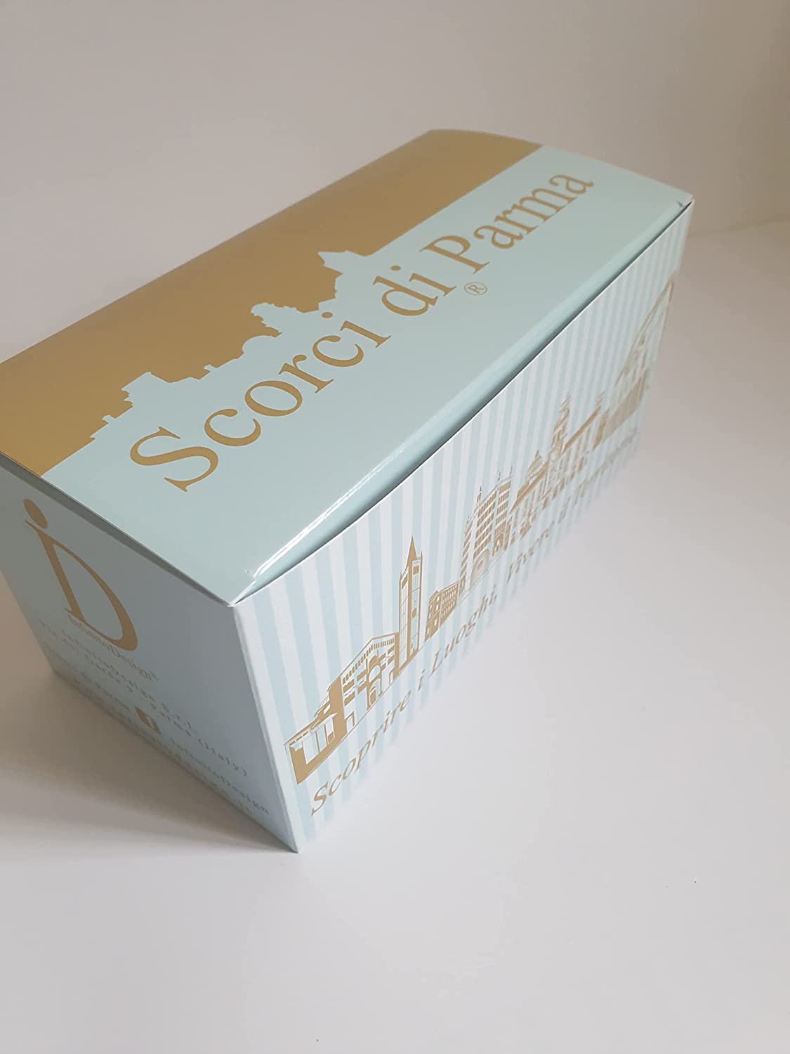 InfinitoDesign Shopper Cofanetto Azzurro - Collezione Scorci di Parma - immagine 7