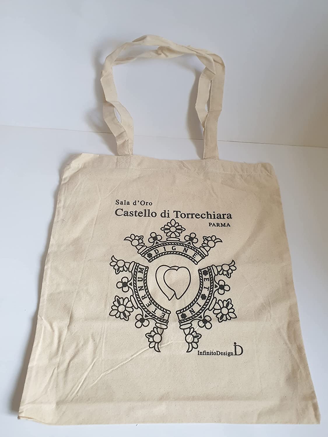 InfinitoDesign Shopper Cofanetto Castello di Torrechiara- Collezione Scorci di Parma - immagine 3