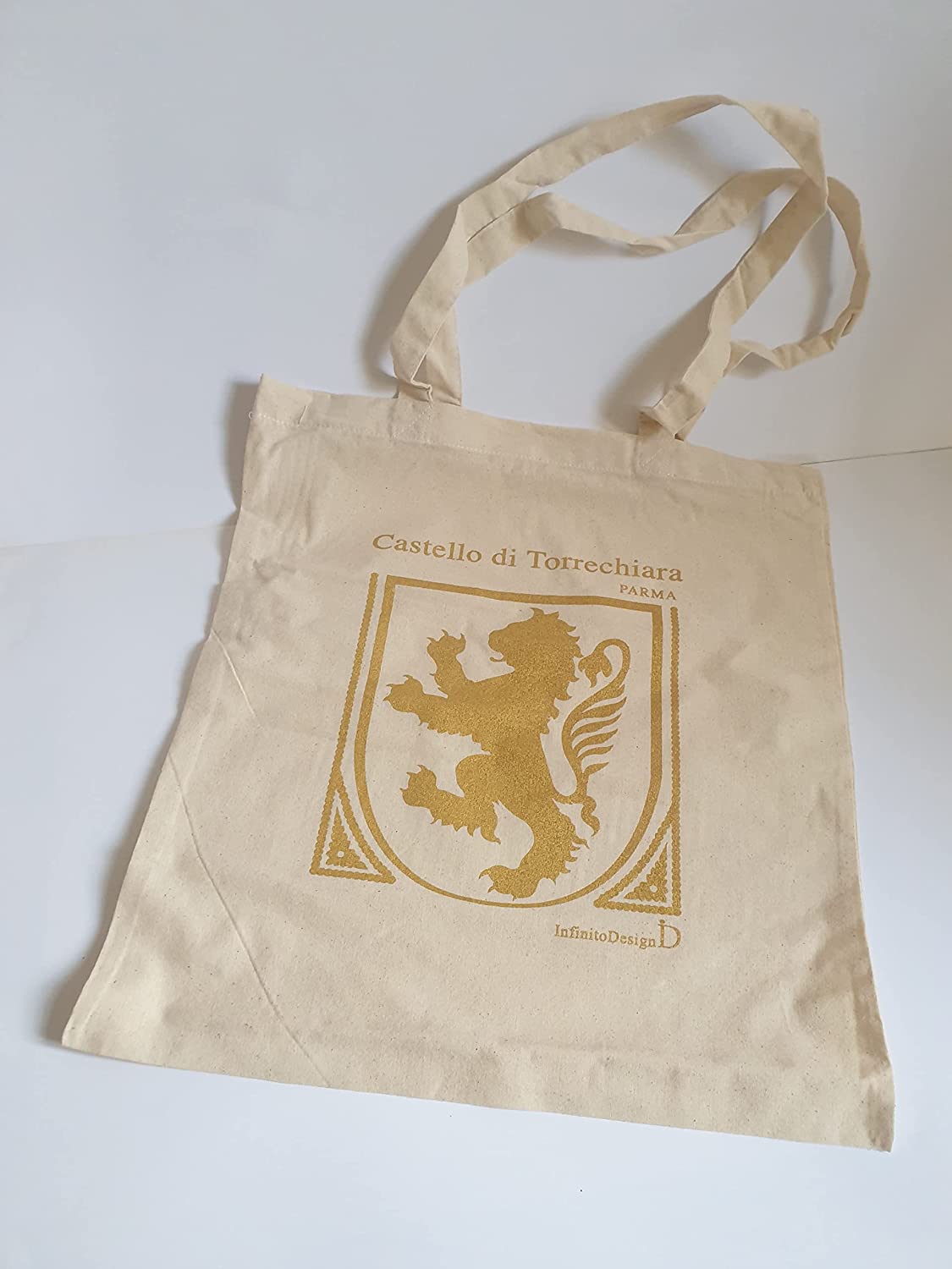 InfinitoDesign Shopper Cofanetto Castello di Torrechiara- Collezione Scorci di Parma - immagine 6