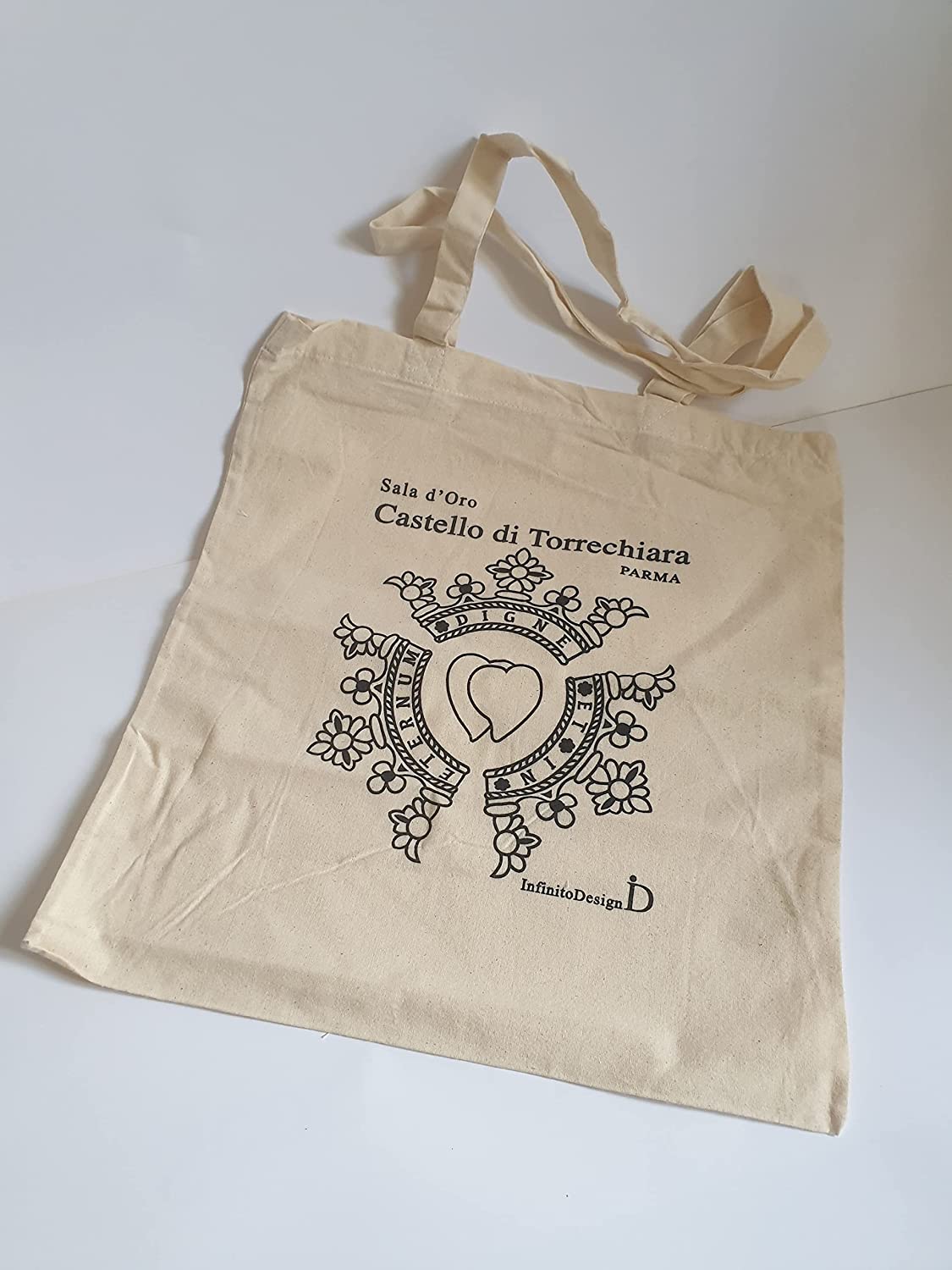 InfinitoDesign Shopper Cofanetto Castello di Torrechiara- Collezione Scorci di Parma - immagine 8