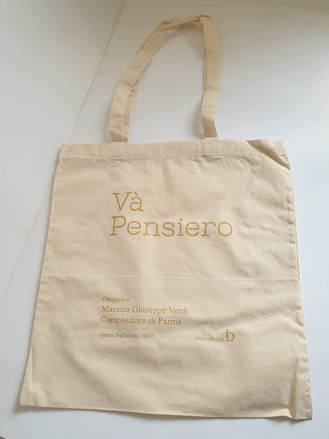 InfinitoDesign Shopper Cofanetto Giuseppe Verdi - Collezione Scorci di Parma - immagine 4