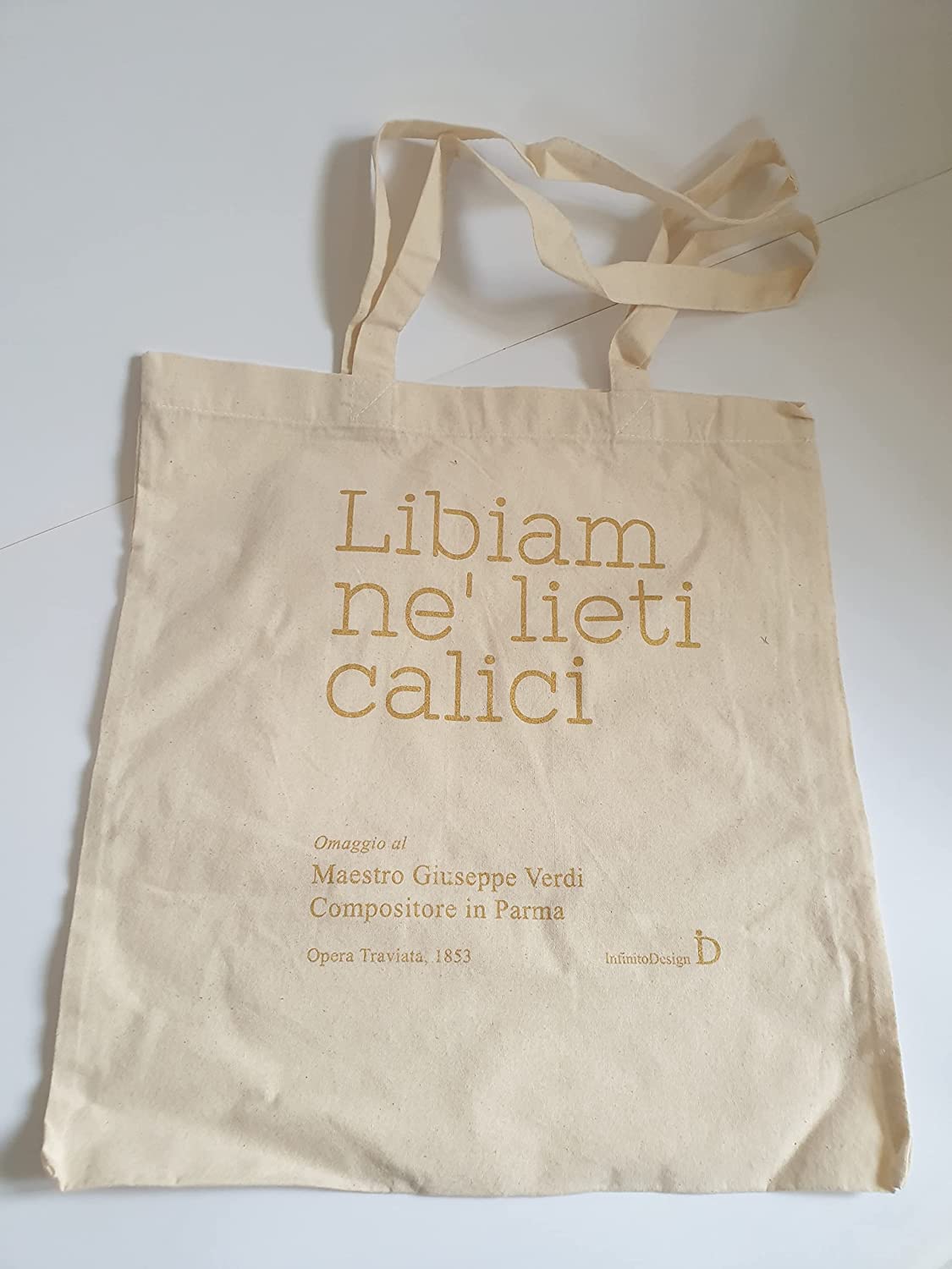 InfinitoDesign Shopper Cofanetto Giuseppe Verdi - Collezione Scorci di Parma - immagine 6