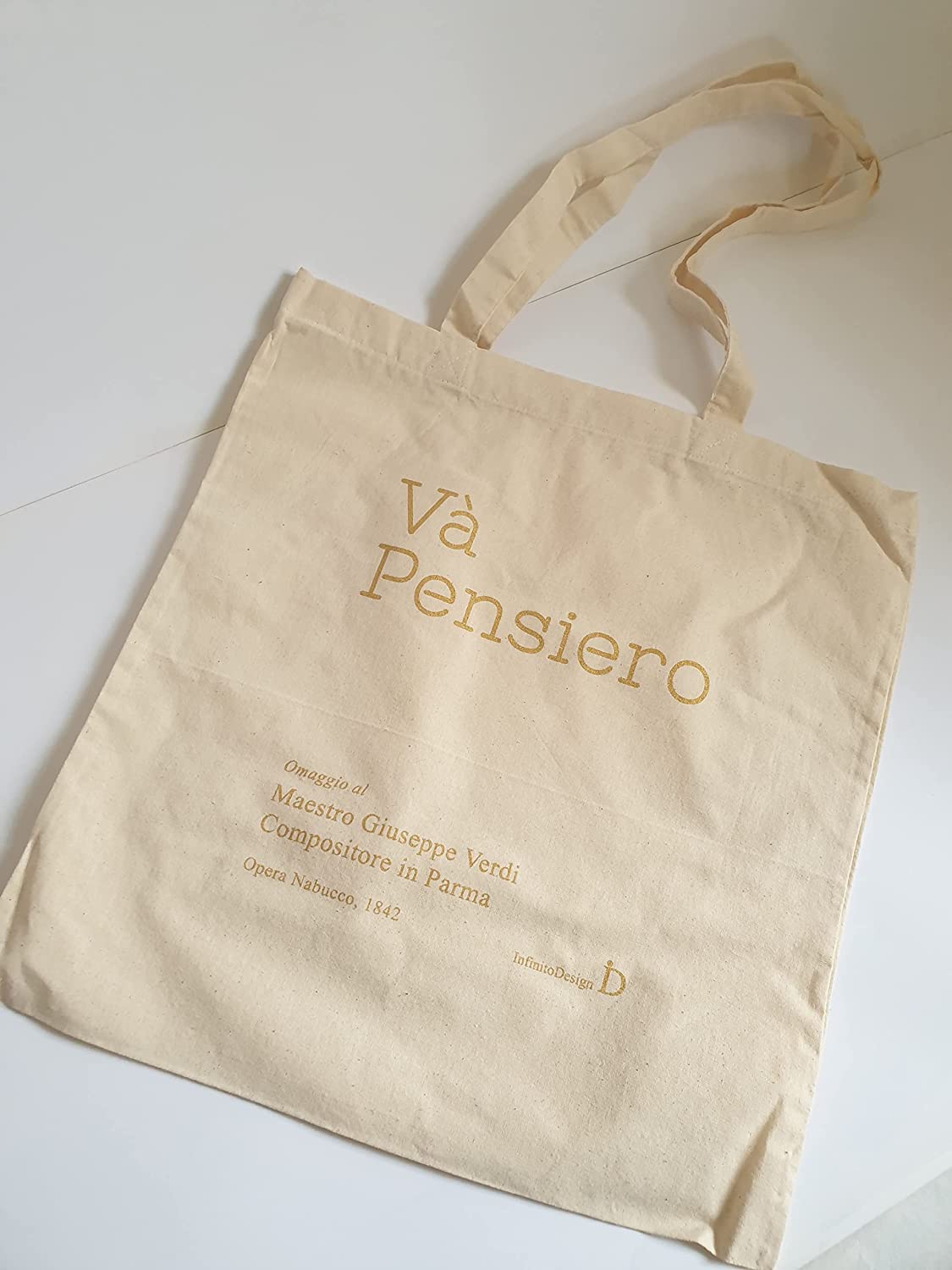 InfinitoDesign Shopper Cofanetto Giuseppe Verdi - Collezione Scorci di Parma - immagine 7