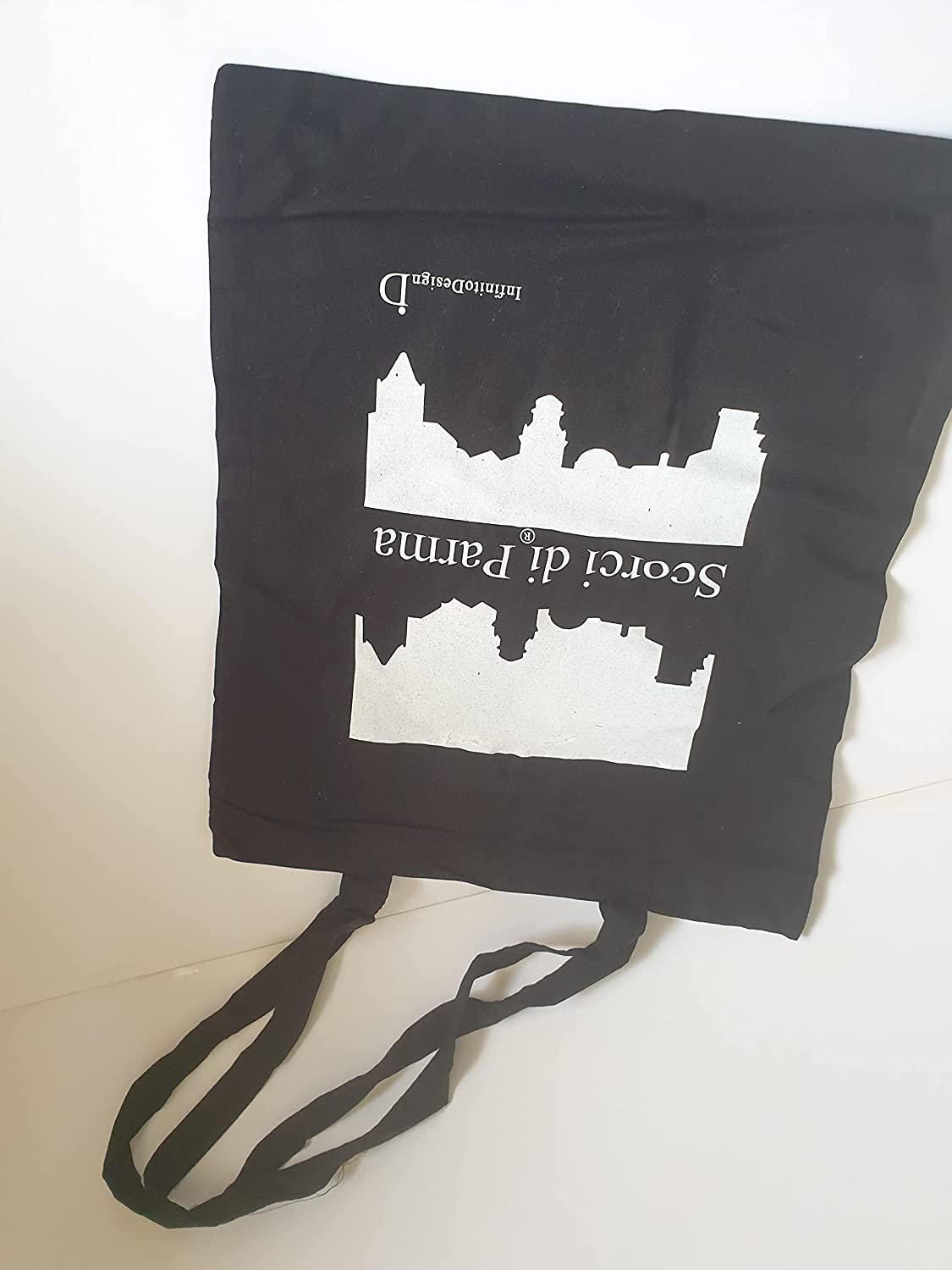 InfinitoDesign Shopper Cofanetto Nero - Collezione Scorci di Parma - immagine 5